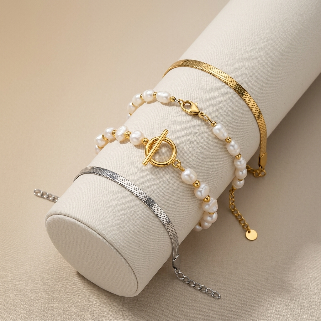 The Luxe Herringbone Bracelet