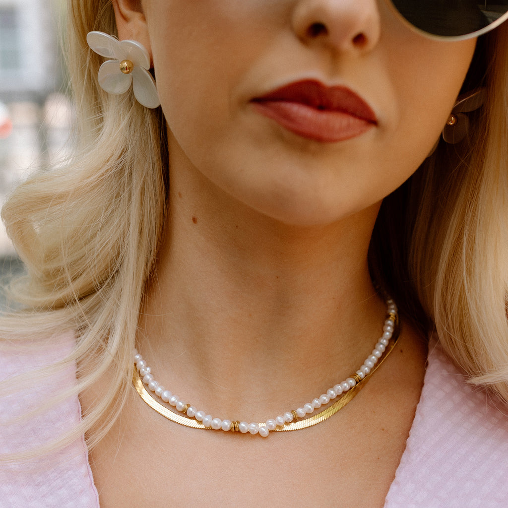 The Luxe Herringbone Chain