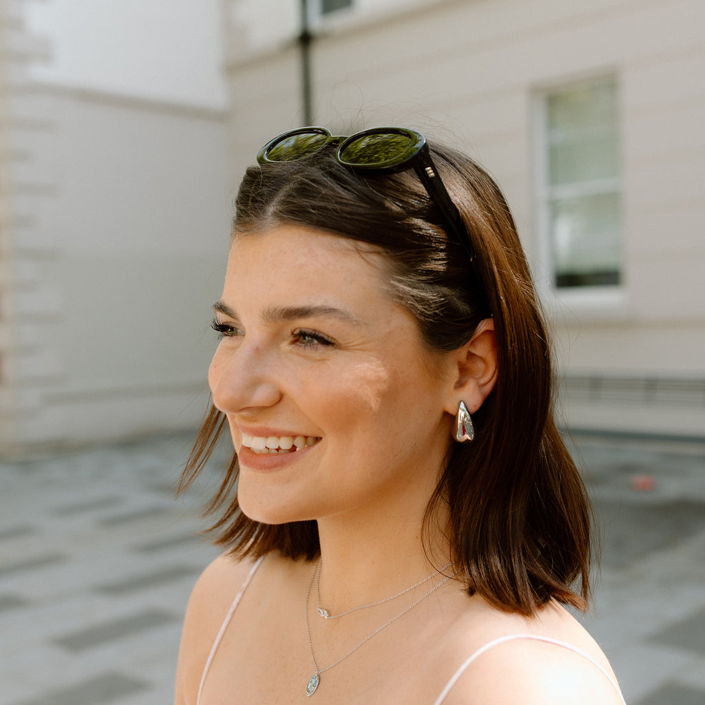 The teardrop earring