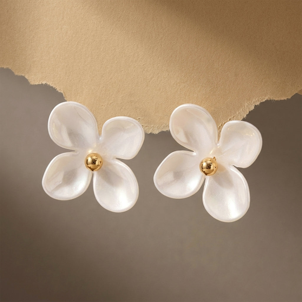 The Bold Blossom Earrings