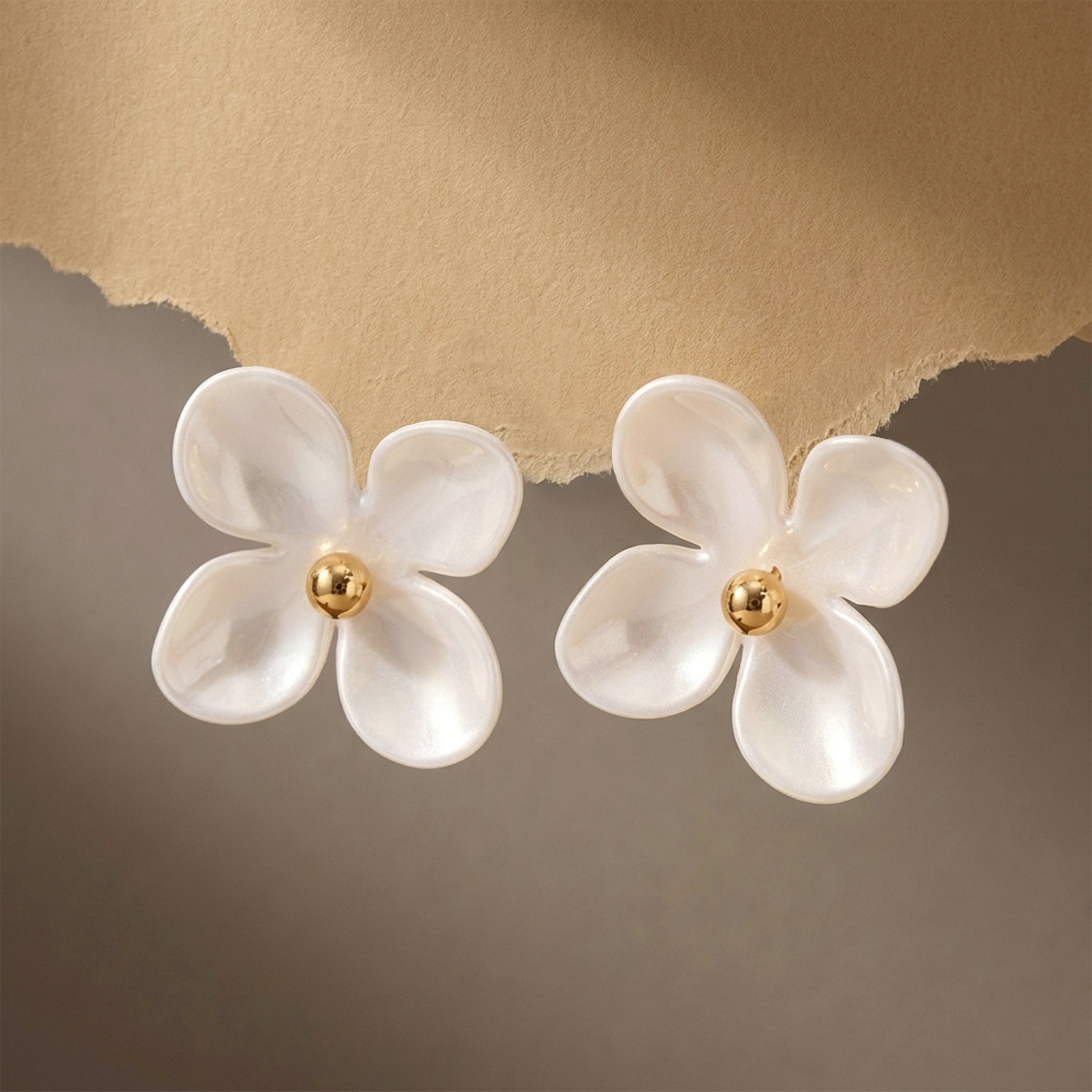 The Bold Blossom Earrings