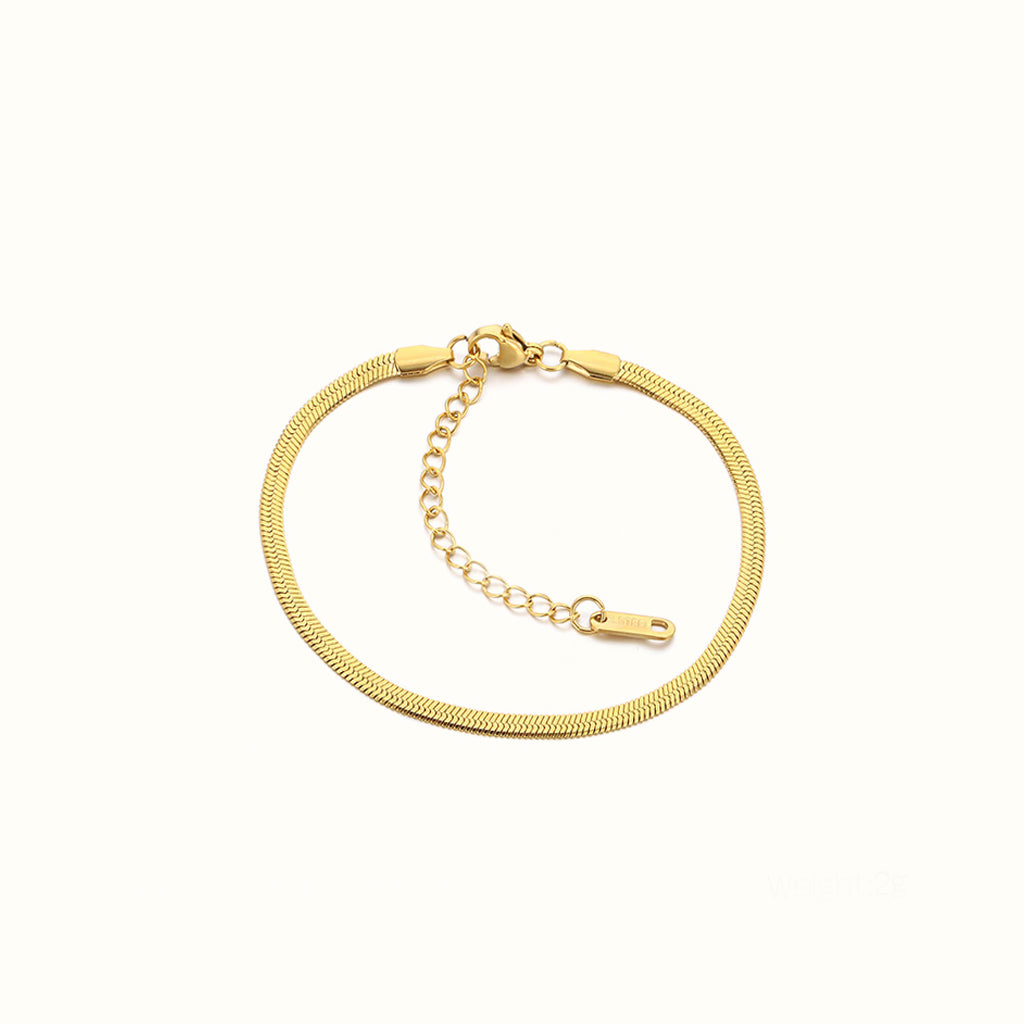 The Luxe Herringbone Bracelet