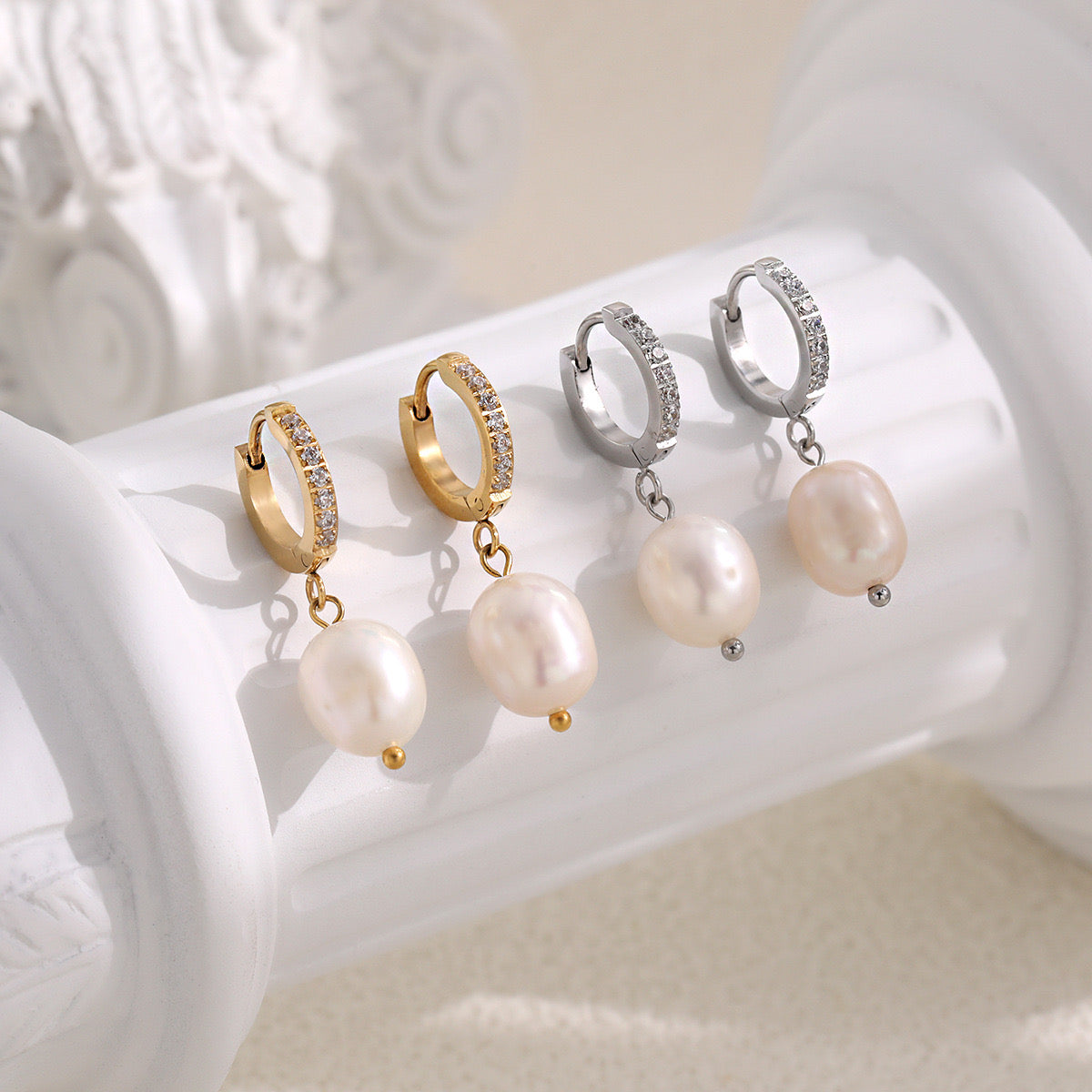 The Pearl Edit earrings