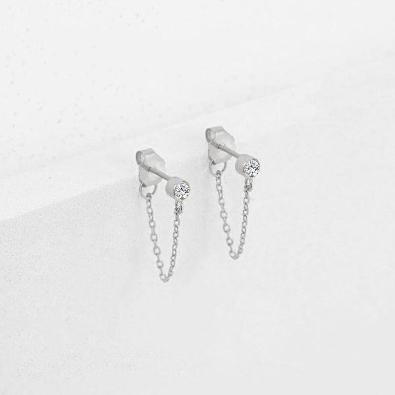 The threadline earring