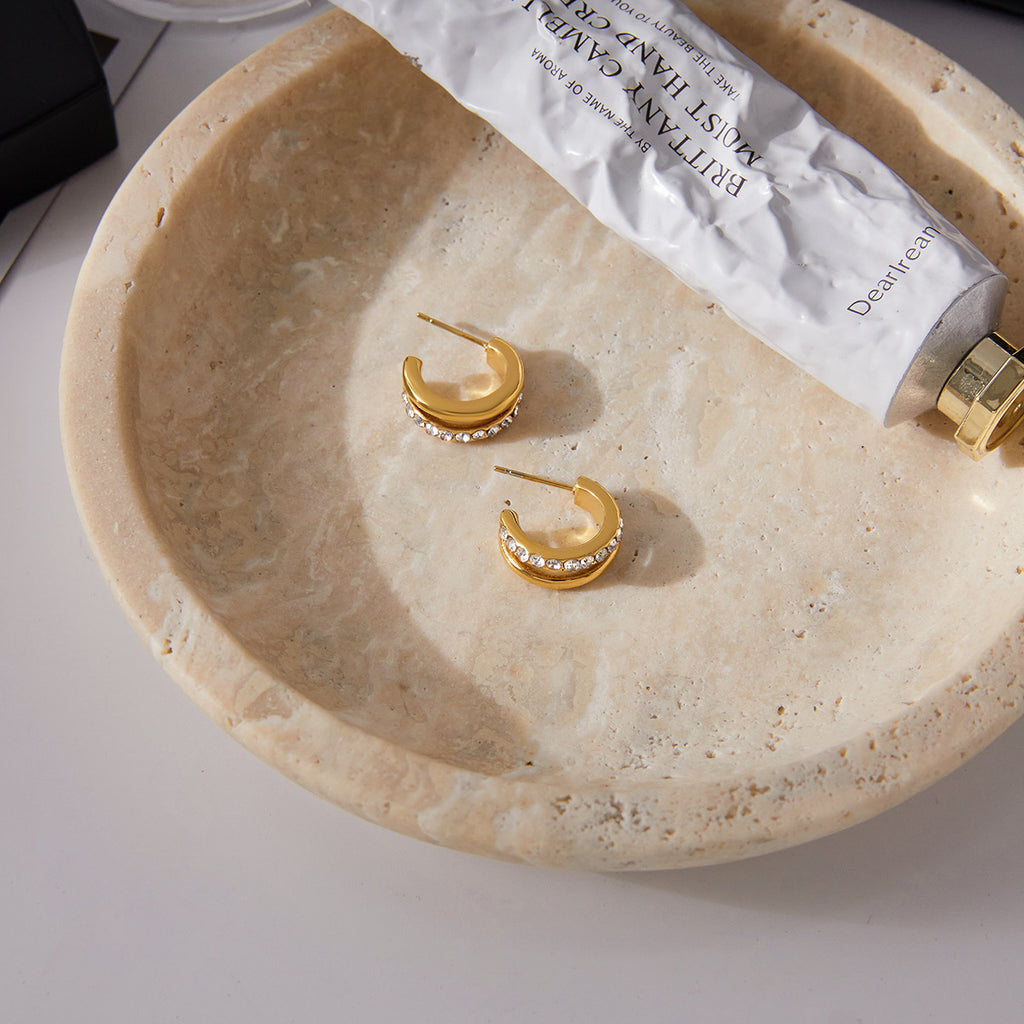 The storyline earrings