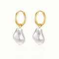 The Serene Pearl hoop