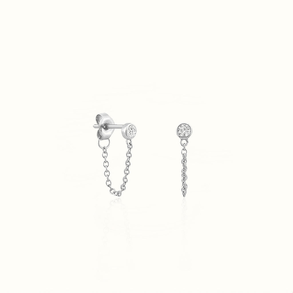 The threadline earring