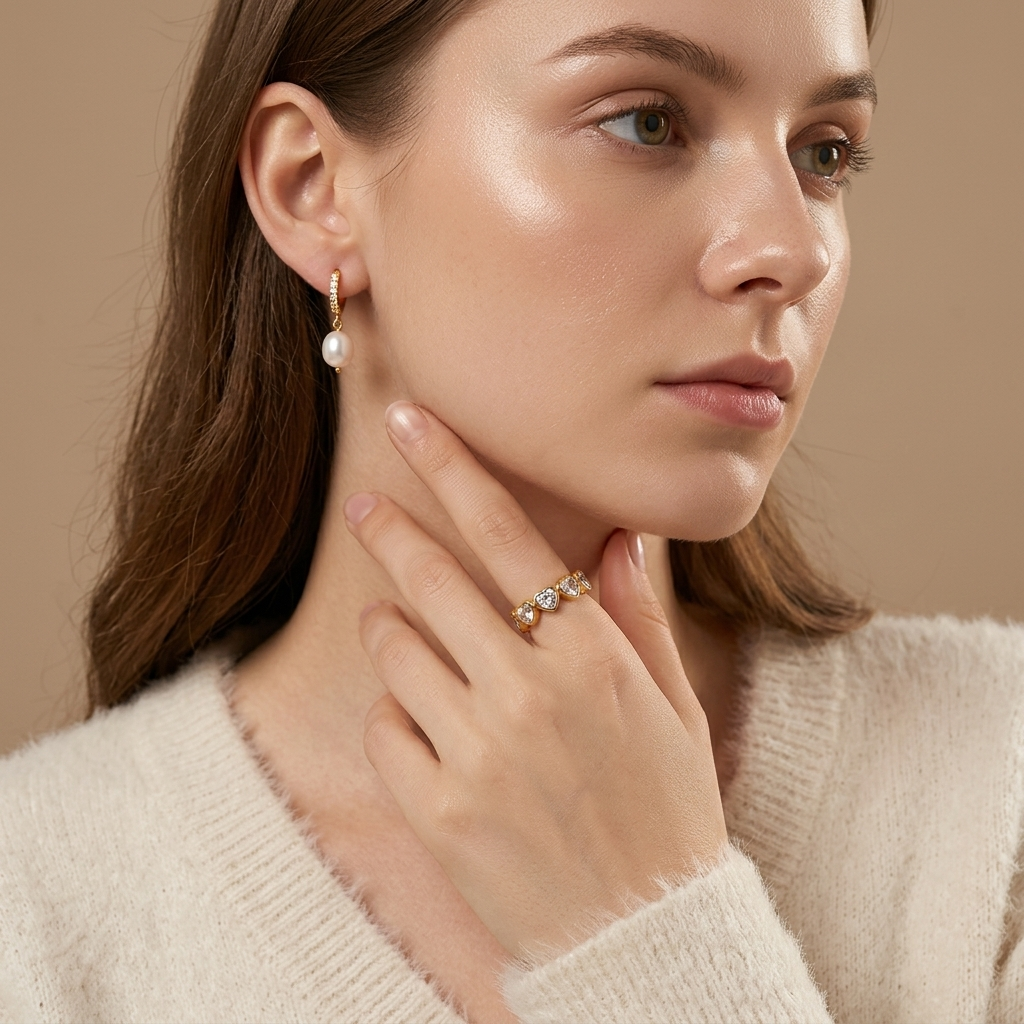 The Pearl Edit earrings