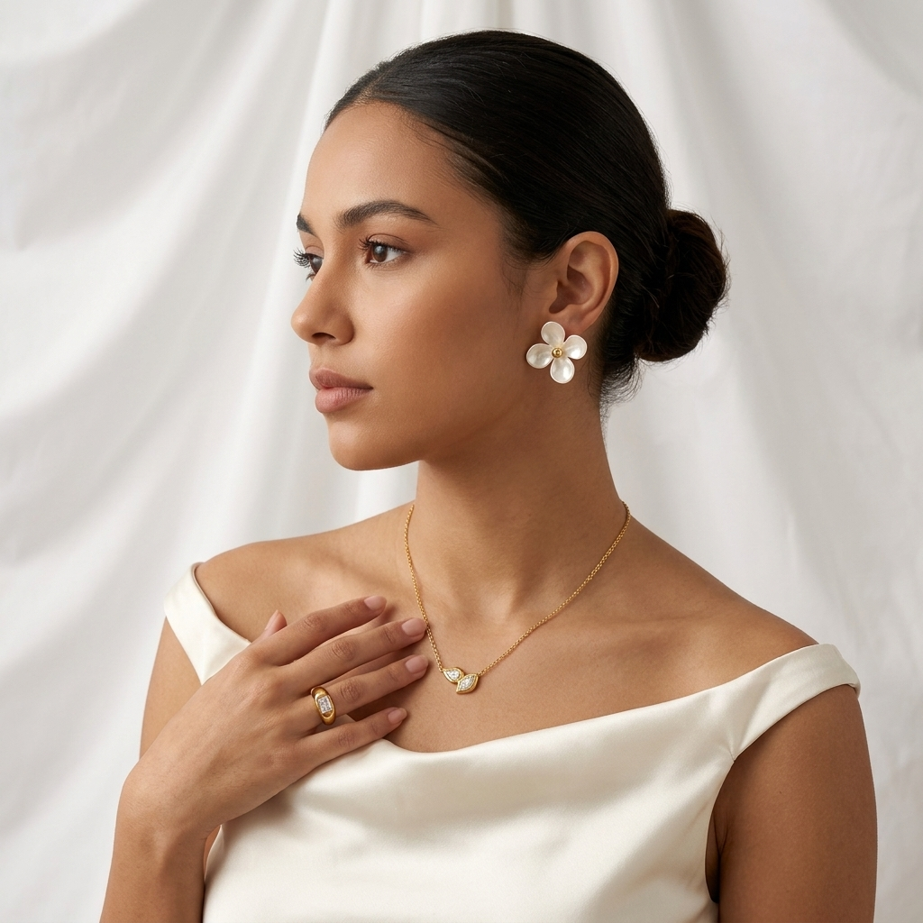 The Bold Blossom Earrings
